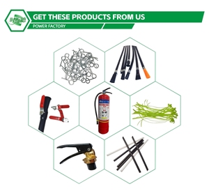 Sigilli <span class=keywords><strong>di</strong></span> sicurezza <span class=keywords><strong>in</strong></span> gomma Feisheng Pull Tite per tubi estintori, numerati, monouso, autobloccanti - Product Image 2