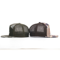 Topi Trucker 7 Panel Terlaris dengan Patch Tenun Harga Grosir