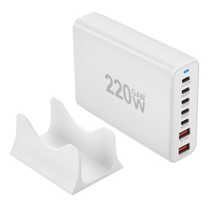 Sạc đa cổng công suất cao để bàn giá nhà máy 220W 200W 155W <span class=keywords><strong>120W</strong></span>, loại C, dành cho điện thoại di động, Macbook - Product Image 5