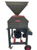 Nouvelle machine à casser les grains en acier inoxydable, à moteur essence, pour le broyage du maïs et du malt, destinée à l'alimentation du bétail, capacité de 6 tonnes par heure