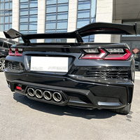 Nouvel arrivage : Diffuseur arrière en fibre de carbone style OEM pour Corvette C8 Z06 – Lèvre de pare-chocs arrière facile à remplacer