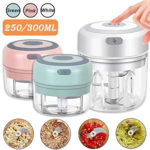 Outils de cuisine intelligents accessoires coupe-légumes sans fil <span class=keywords><strong>hachoir</strong></span> à viande <span class=keywords><strong>Mini</strong></span> broyeur à ail électrique broyeur à gingembre et Chili - Product Image 2