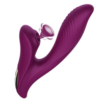 OEM Kaninchen-Vibrator mit Klitoris-Saugfunktion, IPX7 Wasserdicht, Silikon, Doppelmotoren, G-Punkt-Massagegerät, Erwachsenen-Sexspielzeug für Frauen