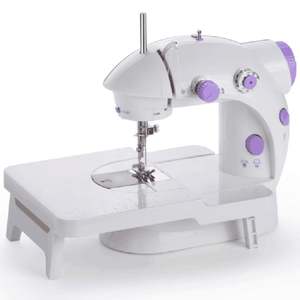 Mini <span class=keywords><strong>Machine</strong></span> à coudre électrique point mini surjeteuse perruque pièces prix 8700 ménage sac moteur marche pied manuel frère broder - Product Image 1