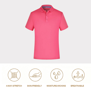 Polo de Golf de Secado Rápido con Logotipo Personalizado, Polo Sublimado Liso para Hombre, Polo con Estampado Personalizado para Hombre - Product Image 3
