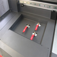 Myjet Hybrid Eco Solvent Printer 6 pieds Imprimante numérique à jet d'encre en cuir PU avec 4 têtes I3200