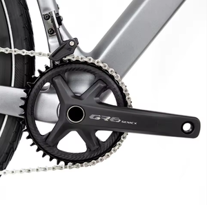 Bicicleta de Gravel GRAVEL-X de Fibra de Carbono, 13 Velocidades, Pedales Ordinarios, Cuadro Rígido, Frenos de Disco Dobles, Ruedas de Aluminio, Bicicleta Urbana de Carreras Todoterreno - Product Image 6