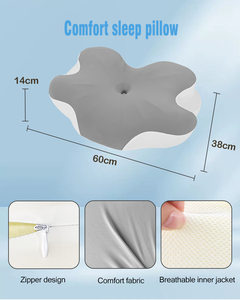 ButterForm Pro Neck <b>Pillow</b> - 4-Zone Ergonomic <b>Memory</b> Foam - Product Image 5