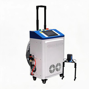 Industrial <b>Laser</b> <b>Cleaning</b> <b>Machines</b> Handheld Metal Surface Oil Coating Paint Rust Removal Pulse <b>Machine</b> Portable New Condition La - Product Image 3