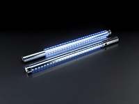 Bastón LED Recargable de Aleación de Aluminio, Luz Estroboscópica de Mano, Servicio VIP para Botellas, Luz de Chispas