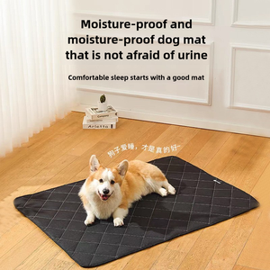 Vente en gros lit imperméable pour <span class=keywords><strong>chien</strong></span>, couverture rectangulaire antidérapante pour <span class=keywords><strong>chien</strong></span>, <span class=keywords><strong>tapis</strong></span> lavable pour canapé/canapé-lit, carton facile à décoller - Product Image 3