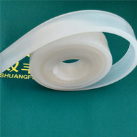 Kualitas tinggi 15*3mm Seg silikon Strip pabrik ekstrusi tepi karet segel ramping untuk iklan kotak lampu