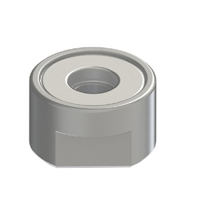 Aimant néodyme Misumi Sum22 avec support de montage, aimant permanent à filetage réglable, matériau 1601 - Product Image 2