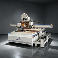 Centre d'usinage CNC pour le travail du bois, machine de fraisage 3 axes pour la sculpture 3D sur bois, le fraisage et le perçage, plateau 2030x3000mm
