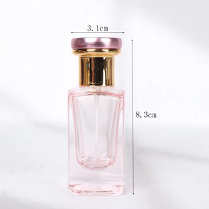 ขวดแก้วสีขนาด 30 มล. สำหรับใส่หัวฉีดสเปรย์อะลูมิเนียมแบบหมุนและบิดได้ ขวดน้ำหอมเปล่า ภาชนะบรรจุเครื่องสำอางแบบแก้ว - Product Image 4