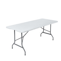 Ensembles de mobilier de jardin modernes de haute qualité en gros : tables et chaises pliantes en plastique pour camping et fêtes en extérieur