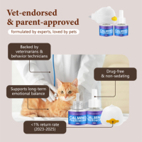 Diffuseur de phéromones apaisantes pour animaux de compagnie Chanson Factory, soulageant les émotions et le stress, 48 ml, pour chiens et chats