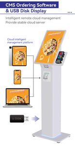 <span class=keywords><strong>Comida</strong></span> rápida <span class=keywords><strong>Mc</strong></span> <span class=keywords><strong>Donalds</strong></span> Quiosco de autopedido Pago de facturas Terminal de pedidos de alimentos Quiosco de pago de autoservicio con tarjeta de crédito NFC - Product Image 6