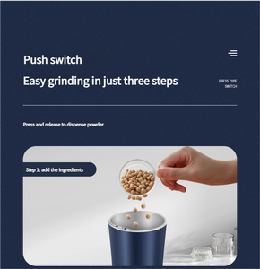 Moulin Électrique Domestique en Acier Inoxydable <span class=keywords><strong>de</strong></span> Haute Qualité pour Grains <span class=keywords><strong>de</strong></span> Café – Nouvelle Tendance 2026 pour la Maison et l'Hôtel - Product Image 5