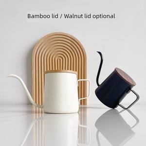 กาต้มน้ำกาแฟแบบคอห่านขนาดเล็ก 250 มล. เครื่องชงกาแฟแบบพกพาสำหรับการตั้งแคมป์และใช้ในบ้าน - Product Image 2