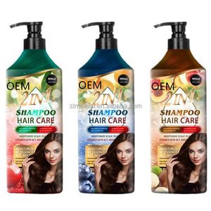 Champú anticaspa <span class=keywords><strong>Natural</strong></span> sin sulfato <span class=keywords><strong>de</strong></span> etiqueta privada 2 en 1 <span class=keywords><strong>de</strong></span> 800ml Champú para el cabello con aceite <span class=keywords><strong>de</strong></span> argán orgánico - Product Image 1