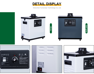 Collecteur de poussière d'ongle d'extracteur de fumée de bras unique professionnel de 210W pour Sodering/machine de laser/équipement de salon de beauté - Product Image 5