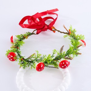 Serre-tête de mariée populaire européen et américain, accessoires de cheveux de mariage, couronne de fleurs artificielles, vente chaude - Product Image 4