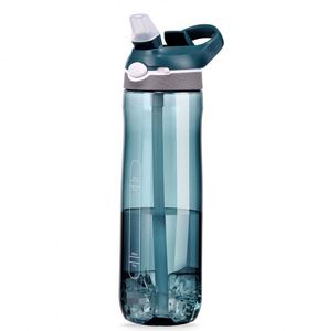 Botella de agua portátil personalizada de Tritán de 500ml, 750ml, 1000ml para deportes al aire libre con boquilla de pato y asa, ideal para el verano. - Product Image 1