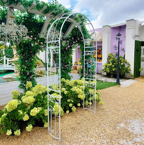 <span class=keywords><strong>Skechers</strong></span> LED Mist Garden Estatua Angel Michael Iron Royal Arch Entrada para bodas Recubierto de polvo Diseño sagrado Pantalla opcional - Product Image 3