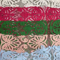 Tissu en dentelle blanche de Thaïlande, tissu Pul en gros pour la couture