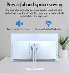 Sharerdp personnalisé I3 I5 I7 10th 11th <span class=keywords><strong>10110U</strong></span> <span class=keywords><strong>1115G4</strong></span> Lcd écran tactile multimédia AIO Intel Ultra tout en un Barebone PC avec OS - Product Image 4