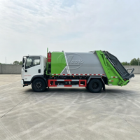 Vente directe usine – Camion compacteur de déchets léger Euro3/Euro4/Euro5, norme LHD & RHD, pour usage municipal