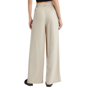 Femmes rétro taille haute cordon décontracté pantalon droit nouvelle mode loisirs Style lavé Anti-rides Cargo pantalon ODM - Product Image 3