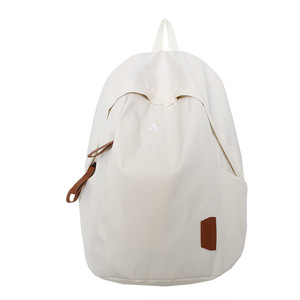 Schoolbag <strong>Backpack</strong> 2025 New Korean Fashion <strong>Simple</strong> Harajuku Waterproof Nylon Unisex Air Cushion Belt Zipper Large Capacity Bag - Product Image 5
