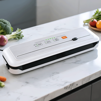 Machine de mise sous vide pour cuisine OEM, bouton tactile intelligent, 8 en 1, pour aliments secs et humides, mode sous vide