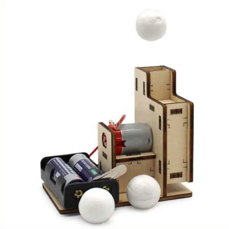 Custom Factory Wooden Puzzle Buoyancy ball Model DIY Kid Science Air Buoyancy Ball Experiment Toys STEM Education