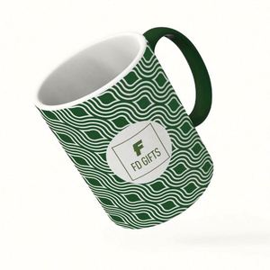 แก้วมัคเซรามิกสีขาวขนาด 11 ออนซ์ สำหรับพิมพ์ลายโลโก้ แก้วกาแฟเซรามิก ของขวัญโฆษณา - Product Image 3