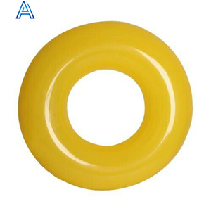Anneau de bain gonflable en <span class=keywords><strong>PVC</strong></span> de couleur unique durable à bas prix pour piscine d'été flotteur enfants anneau de natation jouet pour enfants - Product Image 4