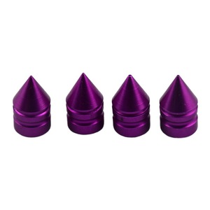 Tapas de válvula cónicas de aleación de aluminio para neumáticos sin cámara de automóviles y motocicletas, con boca americana, de acero inoxidable, coloridas - Product Image 5
