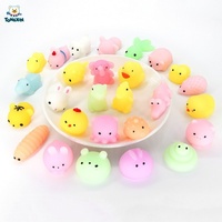 Jouets sensoriels promotionnels de relaxation : jouets moelleux mollusques, animaux marins Kawaii à presser, jouets anti-stress compacts et portables
