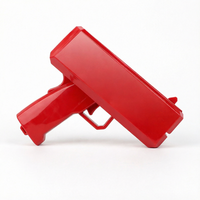 HOOJOKER Pistol Semprot Uang Kertas Elektrik Tahan Lama, Pelempar Uang Super untuk Tahun Baru Imlek