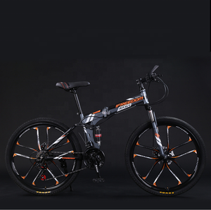 Vélo pliant avec roues en alliage de magnésium, vélo de montagne intégré en alliage, vélos pliants - Product Image 2