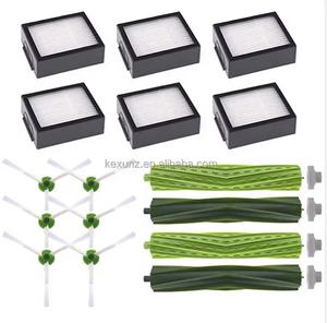 <span class=keywords><strong>Roomba</strong></span> <span class=keywords><strong>I3</strong></span> I4 i5 i7 i8 J5 J7 E5 E6 E7 E, I y J Series Juego de mantenimiento Herramienta de limpieza de cepillo lateral Filtro para piezas de limpiador iRobot - Product Image 1