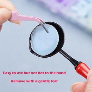 Mühür mumu damga yapışmaz kaşık sızdırmazlık balmumu ısıtma aracı Anti sopa kolay temiz mühür damga kaşık - Product Image 4