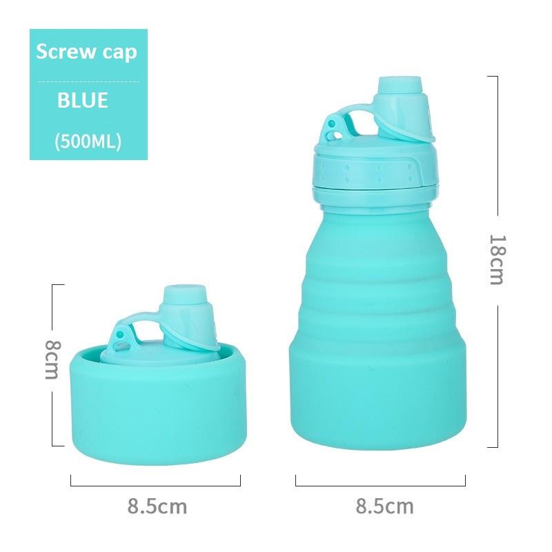 Screw cap - blue