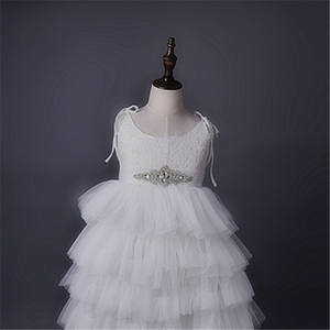 Robes pour enfants de taille plus, robes d'été décontractées pour filles, robes de princesse pour filles, robes unies de qualité supérieure - Product Image 6