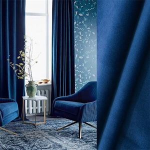 Super Morbido di Colore Giallo di Stile Semplice <span class=keywords><strong>Finestra</strong></span> Isolamento Termico Lavabile Gommino Custom Velluto Blackout Tende Della <span class=keywords><strong>Finestra</strong></span>// - Product Image 4