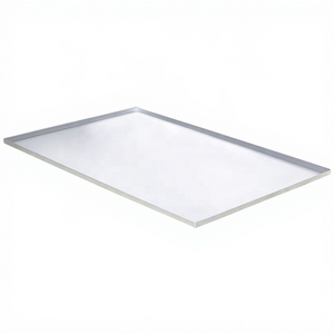 Bandeja de horno plana de aluminio antiadherente de alta calidad, tipo cantina, con silicona Oven King, para caja de secado de pan para restaurantes - Product Image 1
