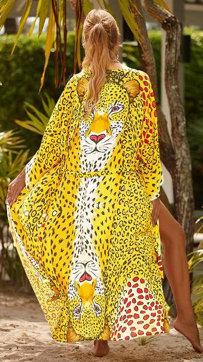 chinese dress ladies Miraclesuit Tempest Caftan Swim Cover Up