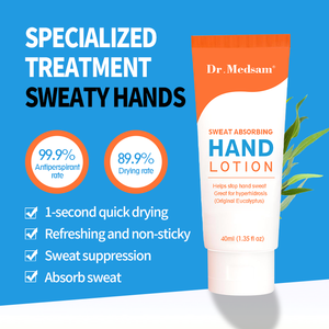 OEM/ODM marca privada manos <span class=keywords><strong>pies</strong></span> loción antitranspirante suave <span class=keywords><strong>sudor</strong></span> piel fábrica mano loción para el <span class=keywords><strong>sudor</strong></span> - Product Image 3